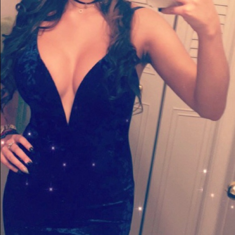 Velvet Blue dress